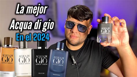 cual acqua di gio es mejor